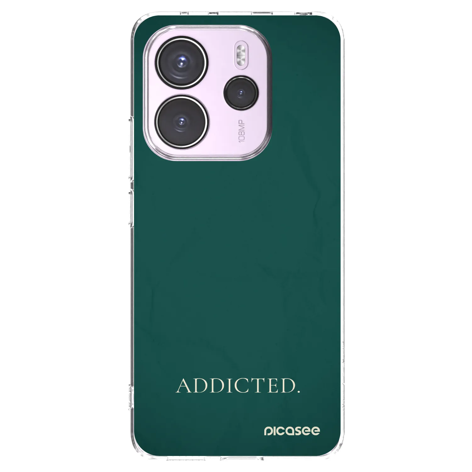 Picasee silikonski prozorni ovitek za Xiaomi Redmi Note 14 4G - Addicted