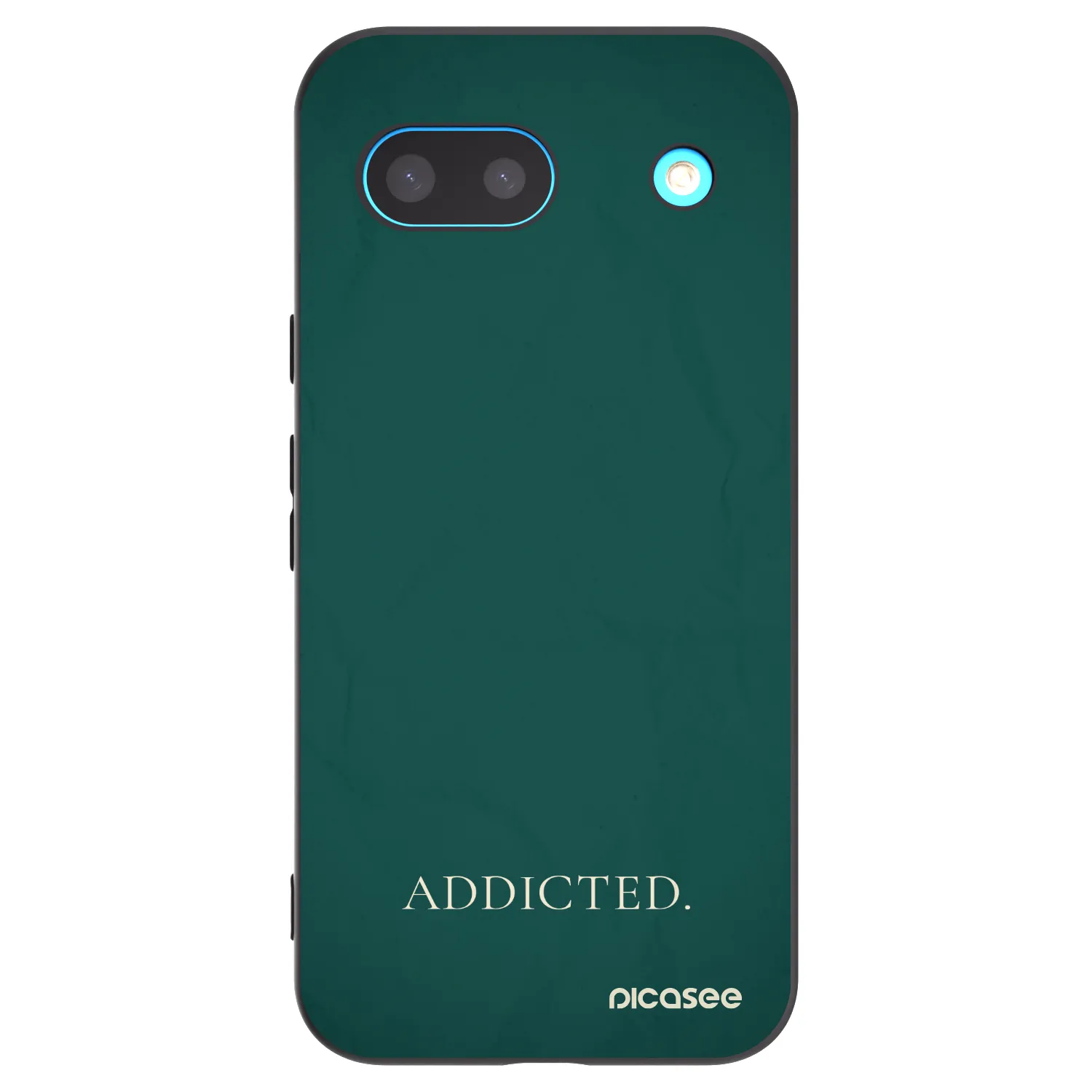 Picasee silikonski črni ovitek za Google Pixel 8 - Addicted