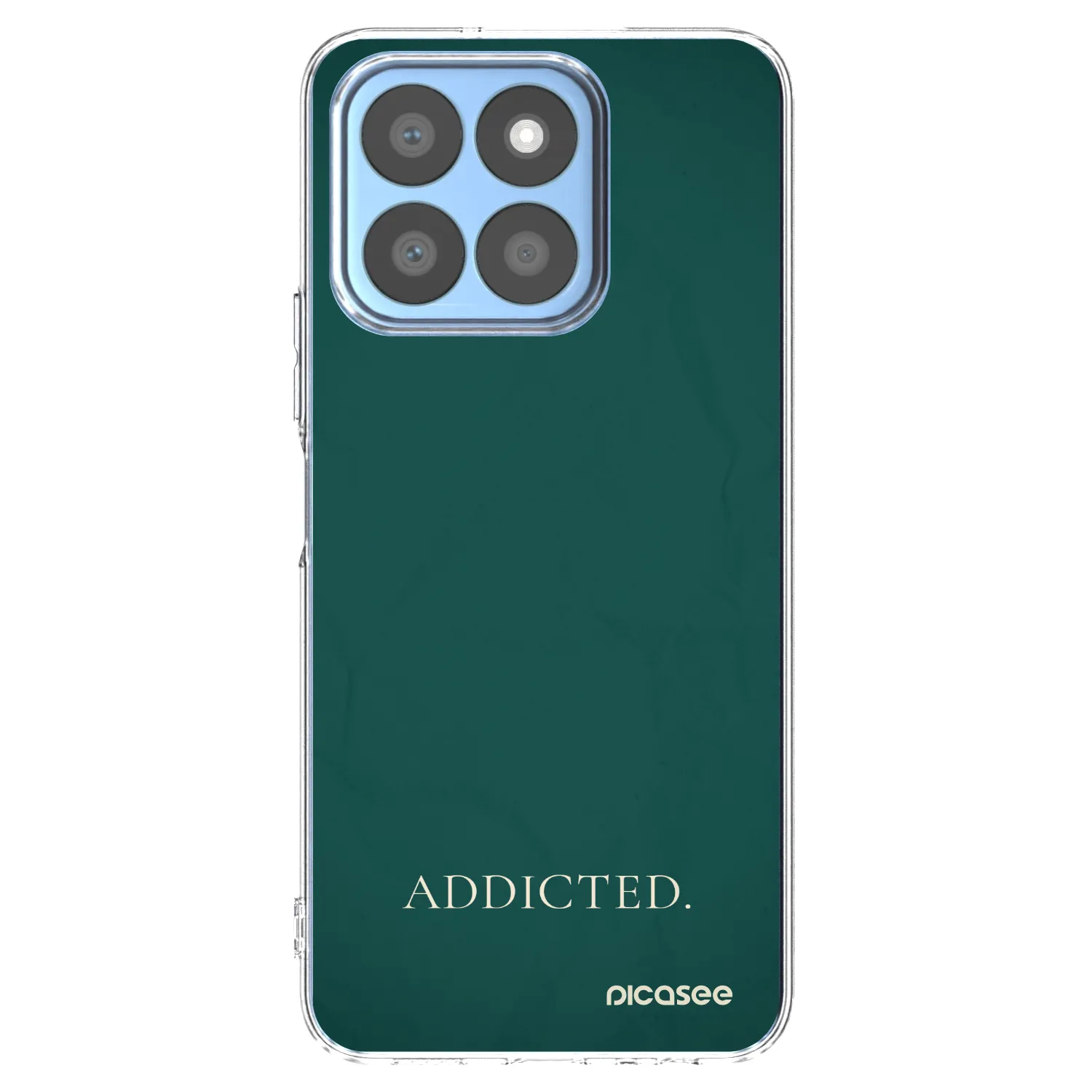 Picasee silikonski prozorni ovitek za Honor X8c - Addicted