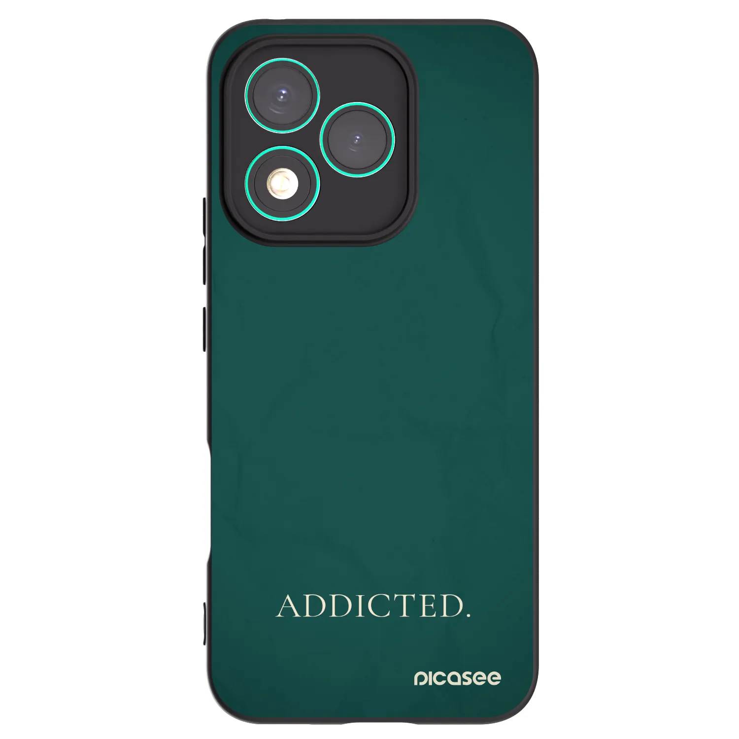 Picasee silikonski črni ovitek za Honor 400 Lite 5G - Addicted