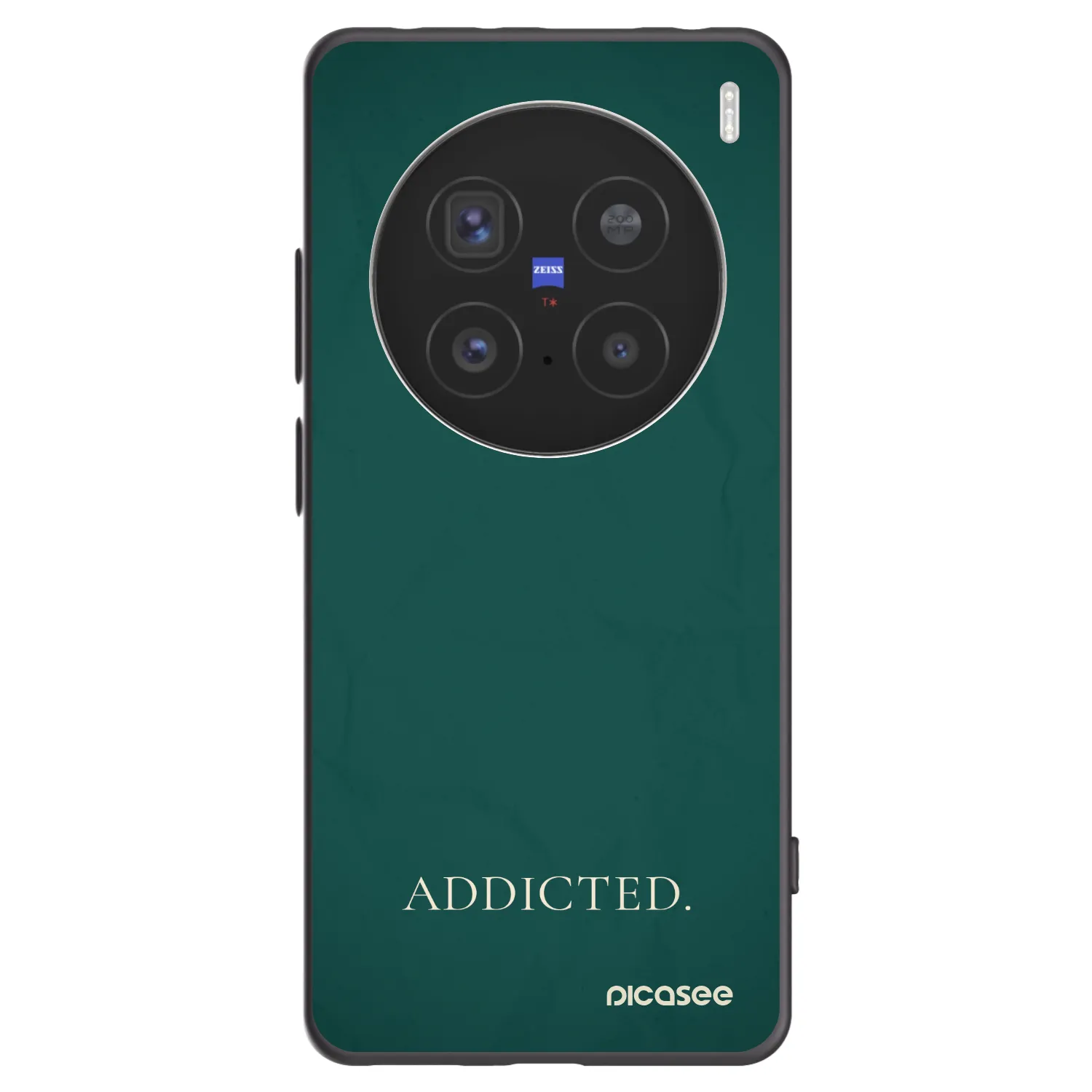 Picasee silikonski črni ovitek za Vivo X200 Pro - Addicted