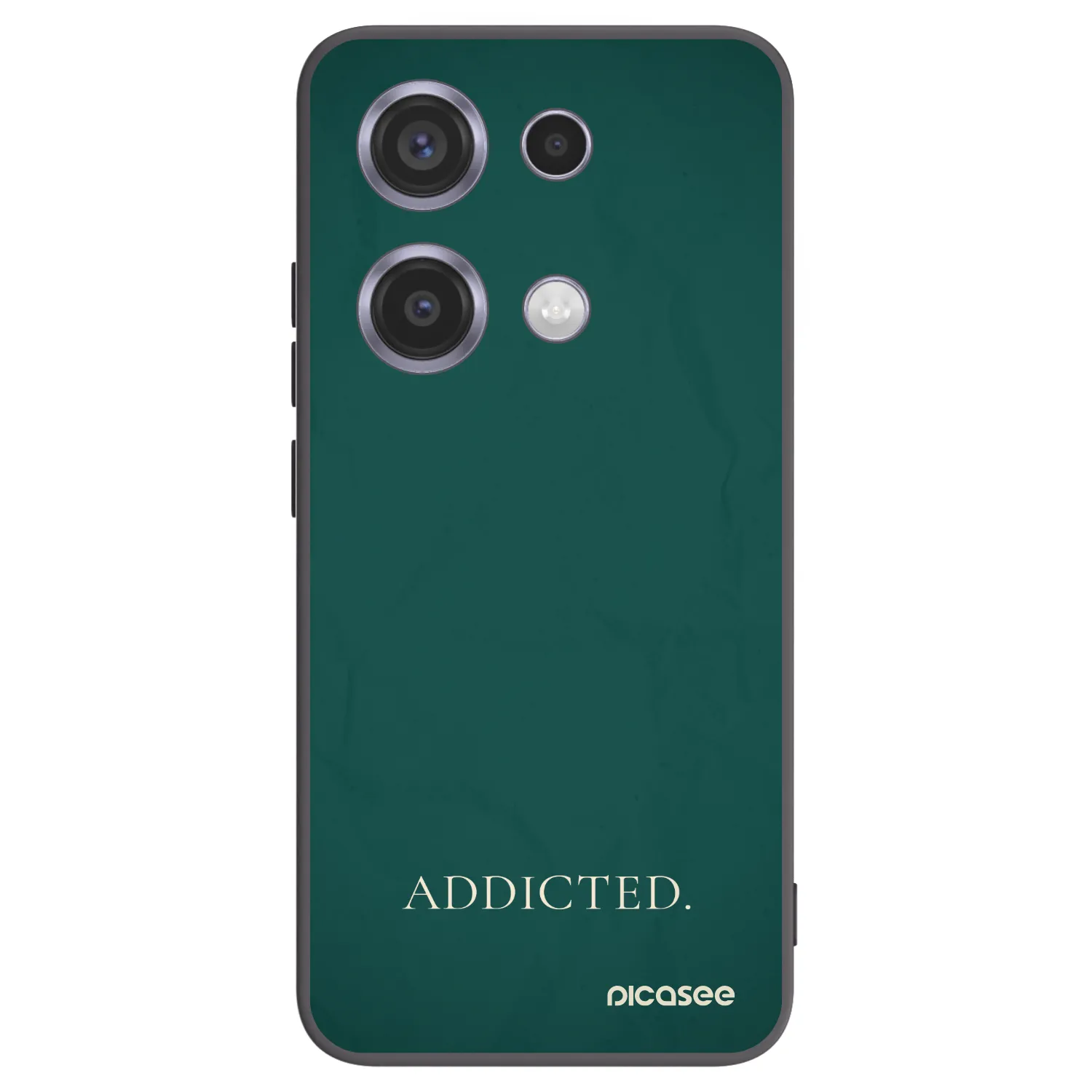 Picasee silikonski črni ovitek za Xiaomi Redmi Note 14S - Addicted