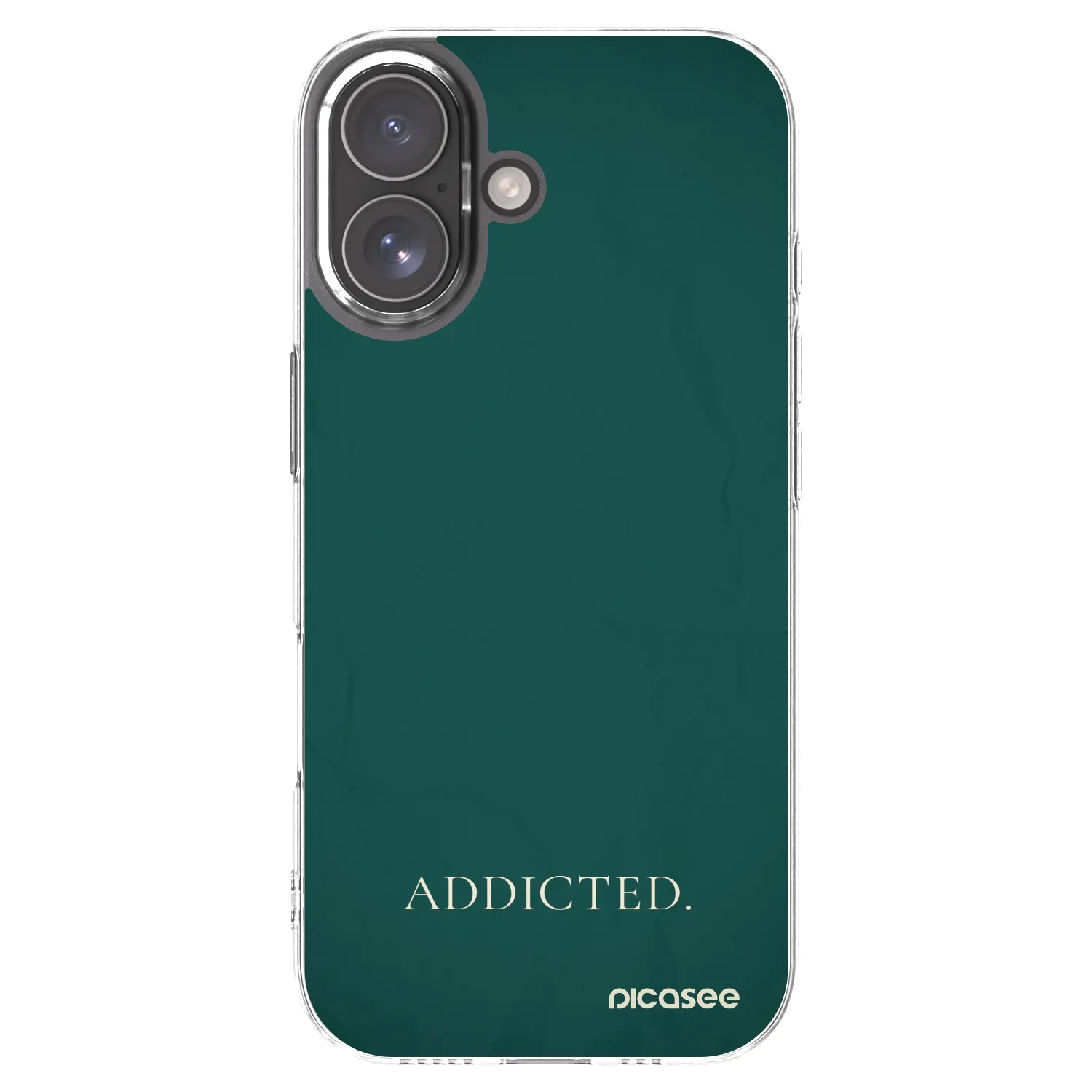 Picasee silikonski prozorni ovitek za Apple iPhone 17 - Addicted