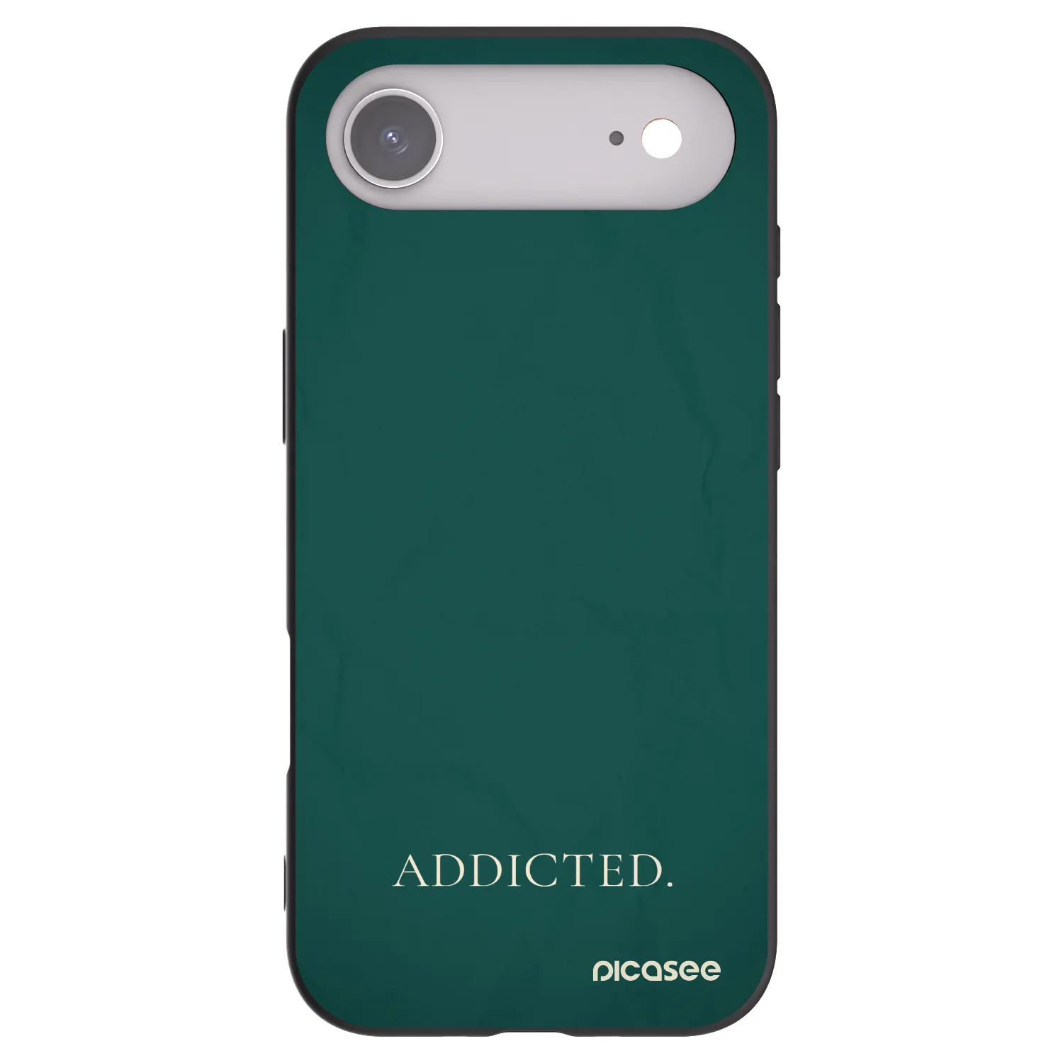 Picasee silikonski črni ovitek za Apple iPhone Air - Addicted