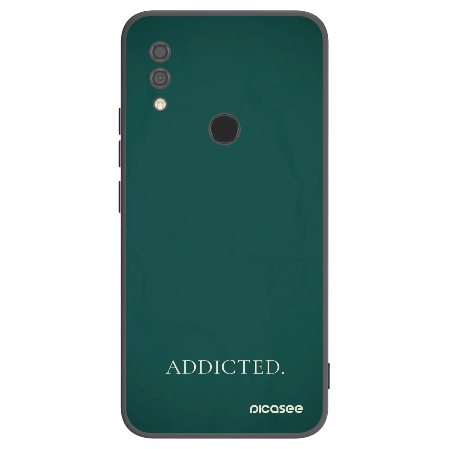 Picasee silikonski črni ovitek za Xiaomi Redmi 7 - Addicted