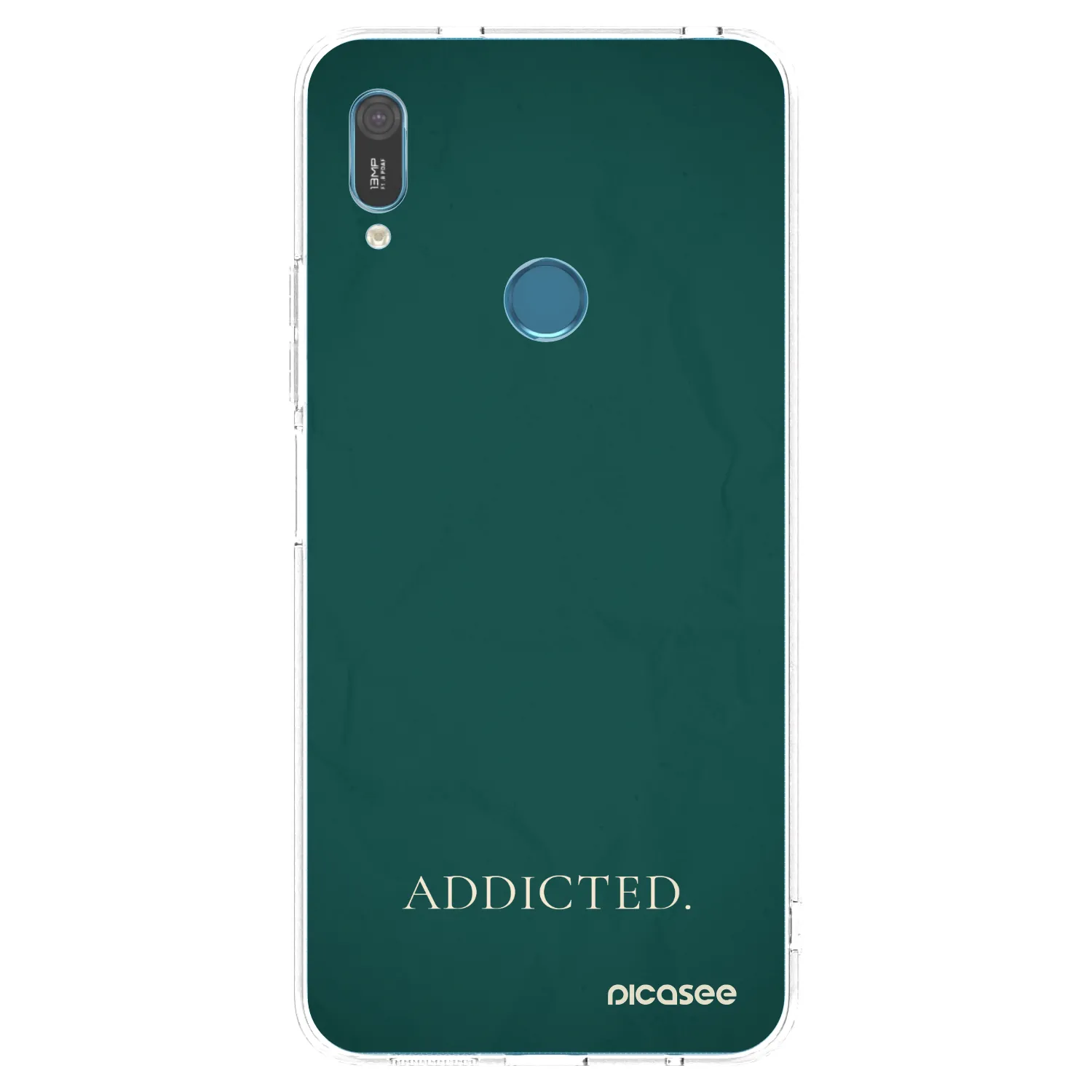 Picasee silikonski prozorni ovitek za Huawei Y6 2019 - Addicted