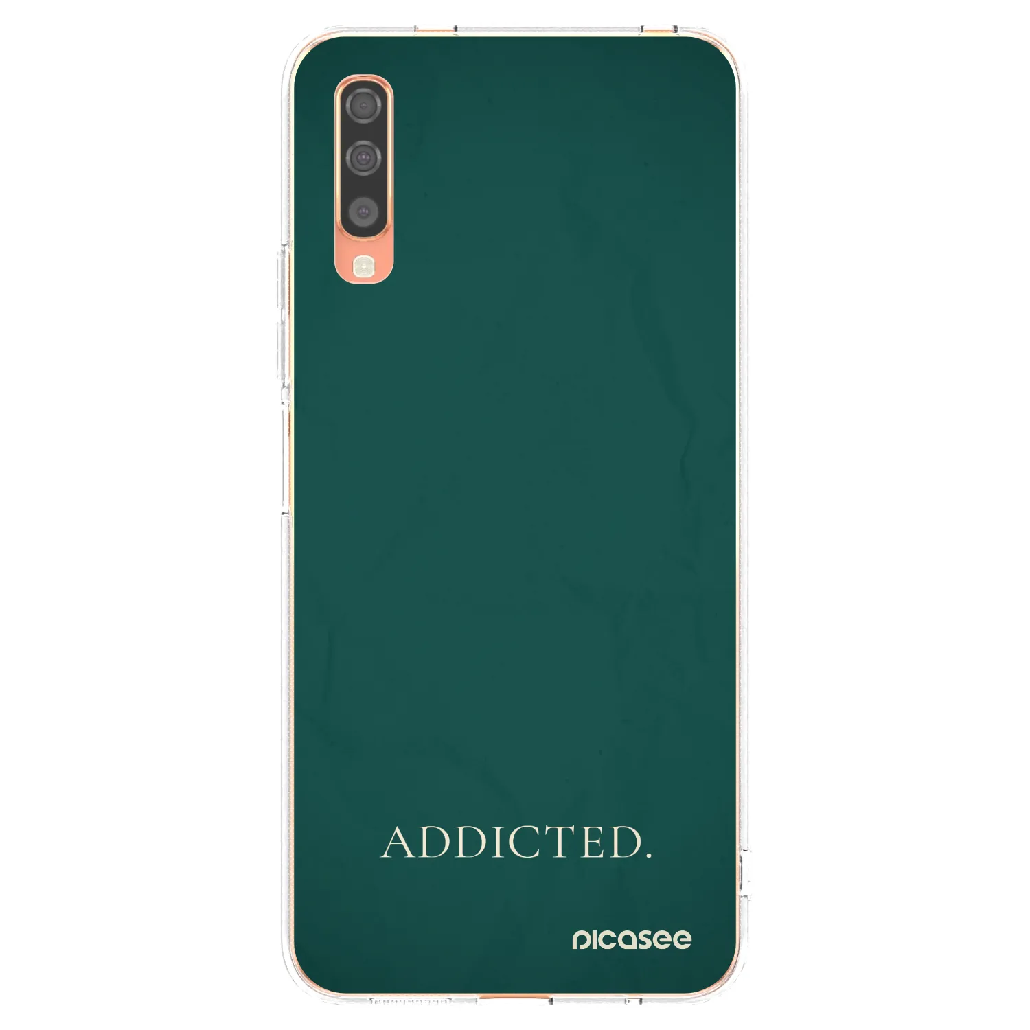 Picasee silikonski prozorni ovitek za Samsung Galaxy A70 A705F - Addicted