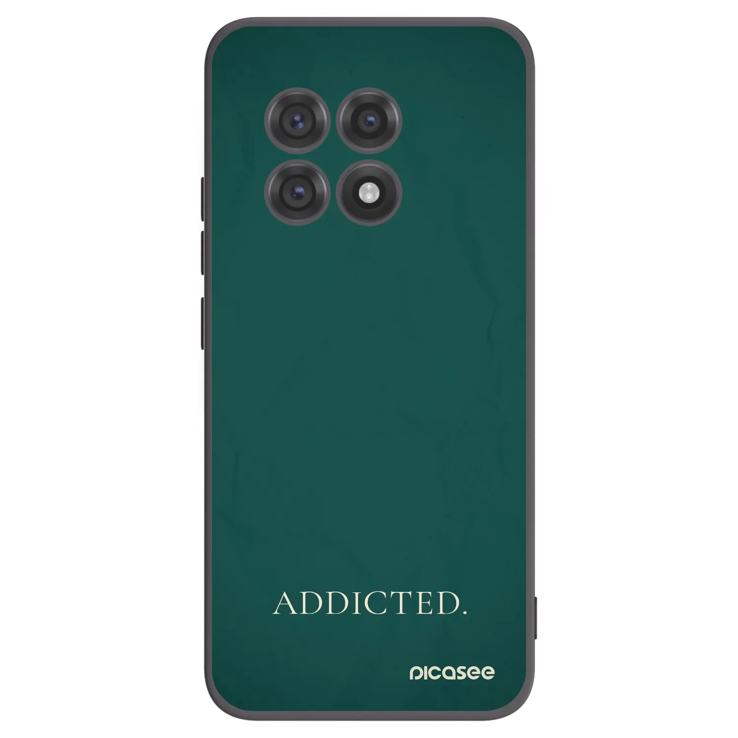 Picasee silikonski črni ovitek za OnePlus 13R 5G - Addicted