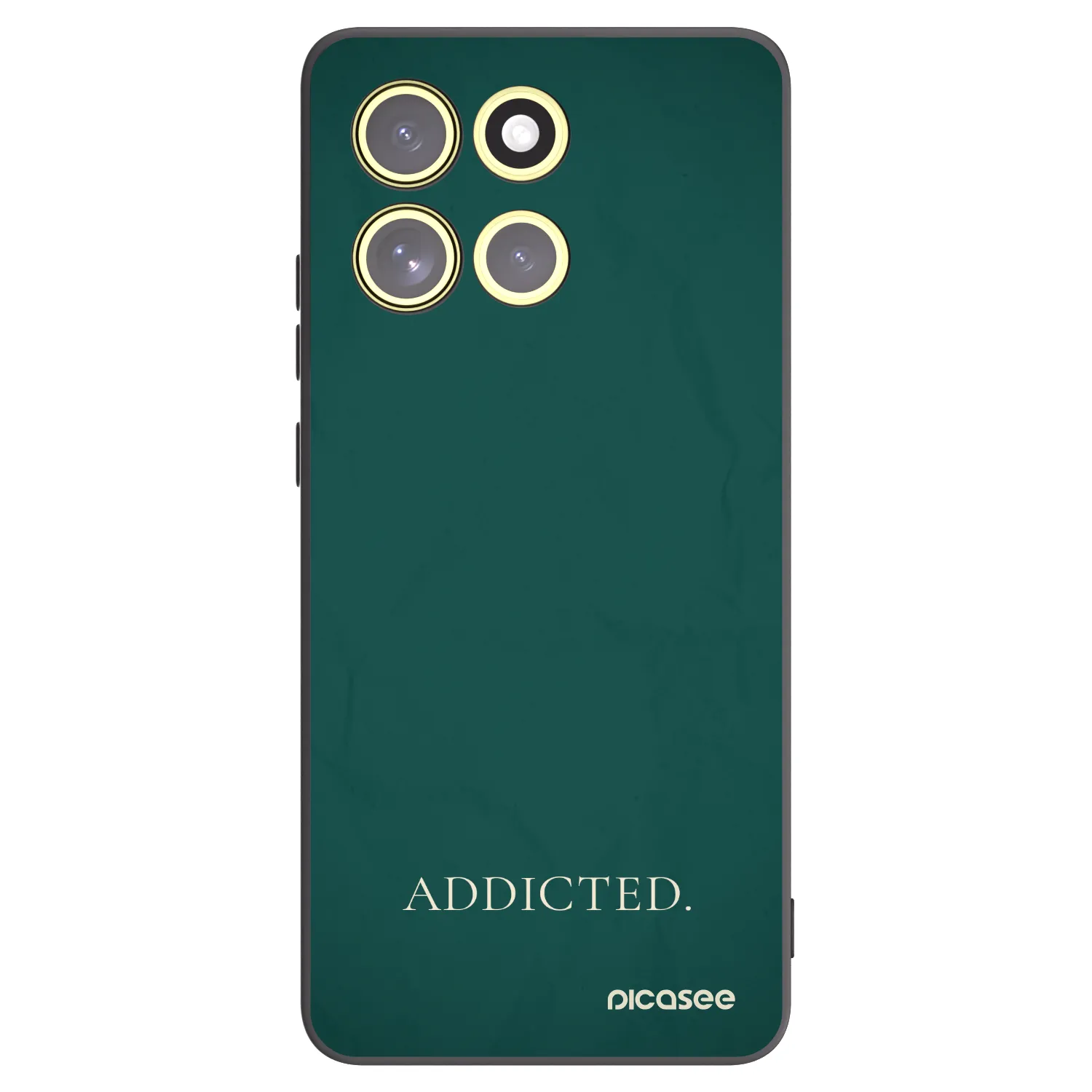 Picasee silikonski črni ovitek za Motorola Moto G86 5G - Addicted