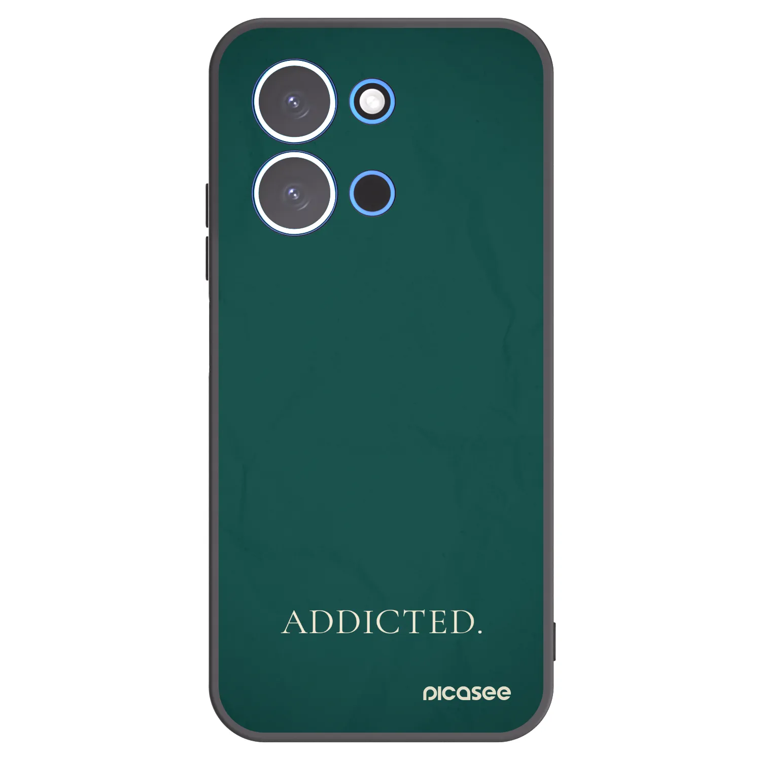 Picasee silikonski črni ovitek za Xiaomi Redmi 15C 4G - Addicted