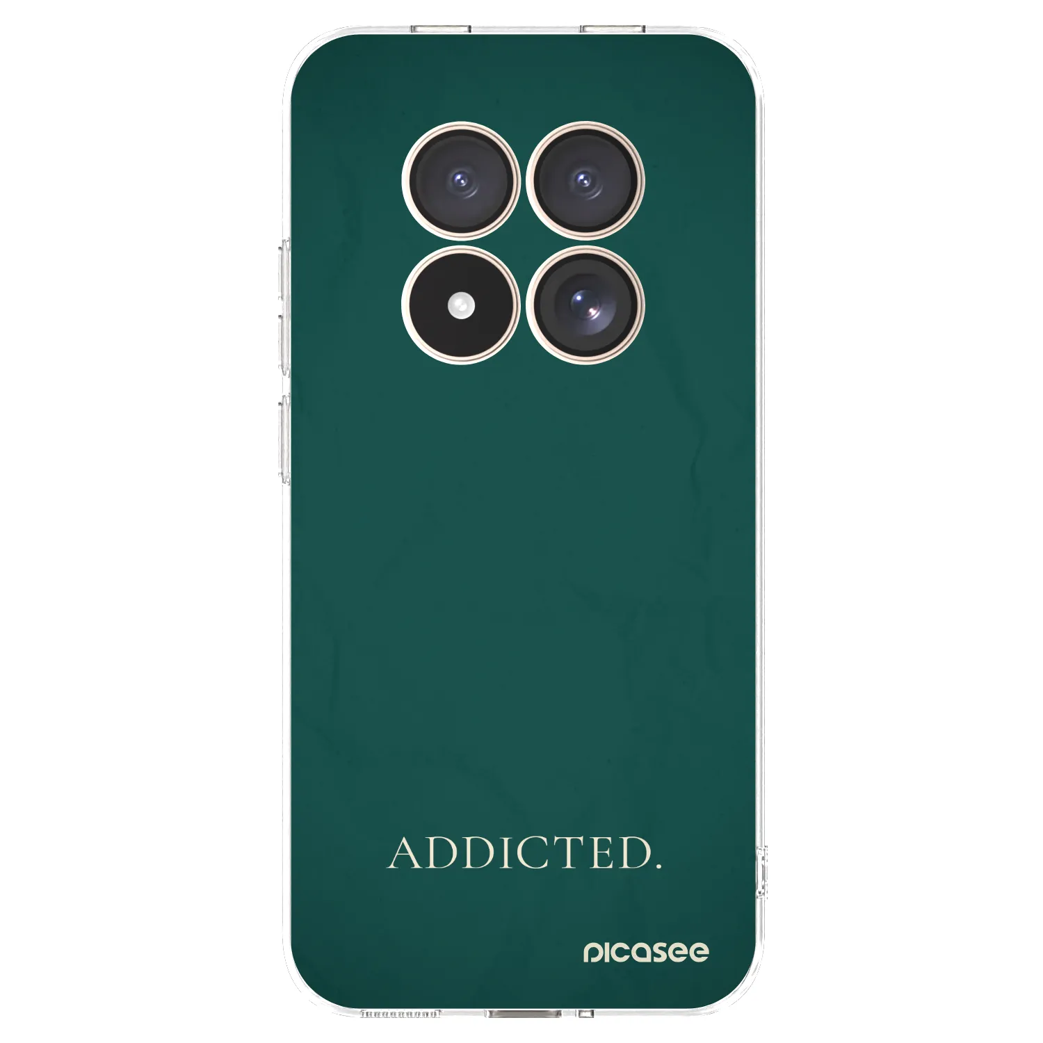 Picasee silikonski prozorni ovitek za Xiaomi Redmi Note 15 Pro 4G - Addicted
