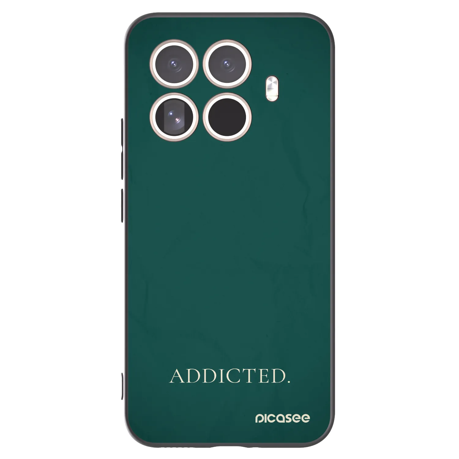 Picasee silikonski črni ovitek za Xiaomi 15T Pro - Addicted