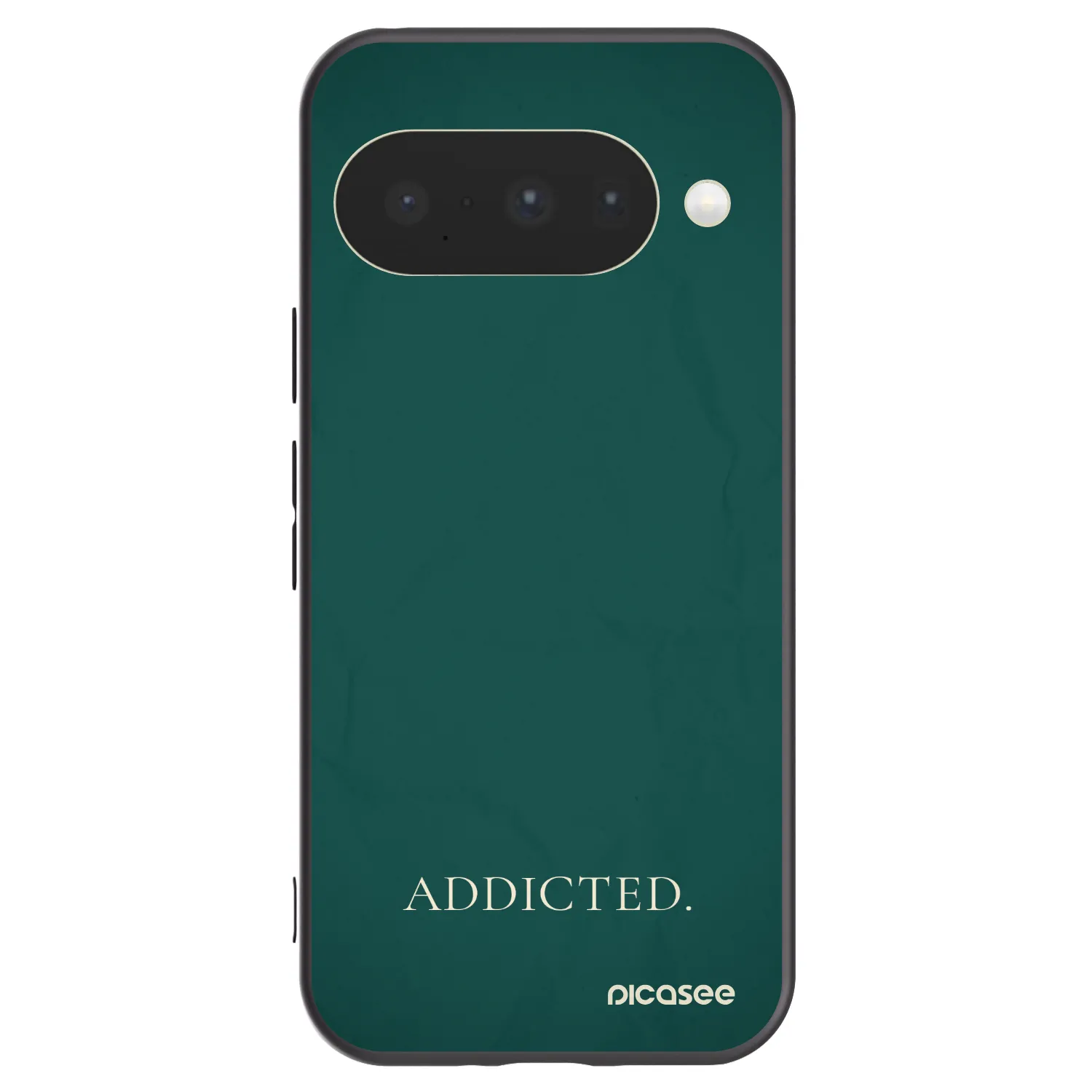 Picasee silikonski črni ovitek za Google Pixel 10 - Addicted
