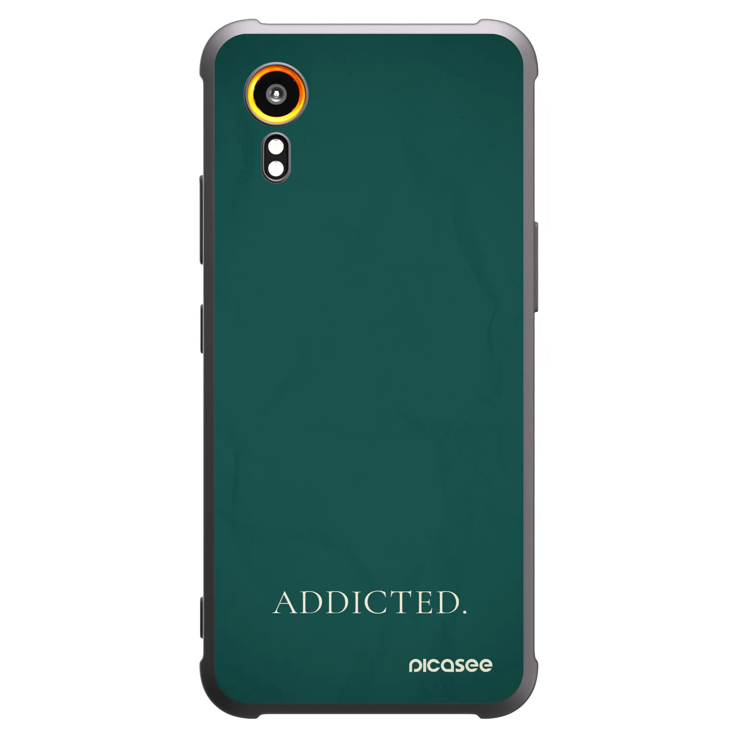 Picasee silikonski črni ovitek za Samsung Galaxy Xcover 7 - Addicted