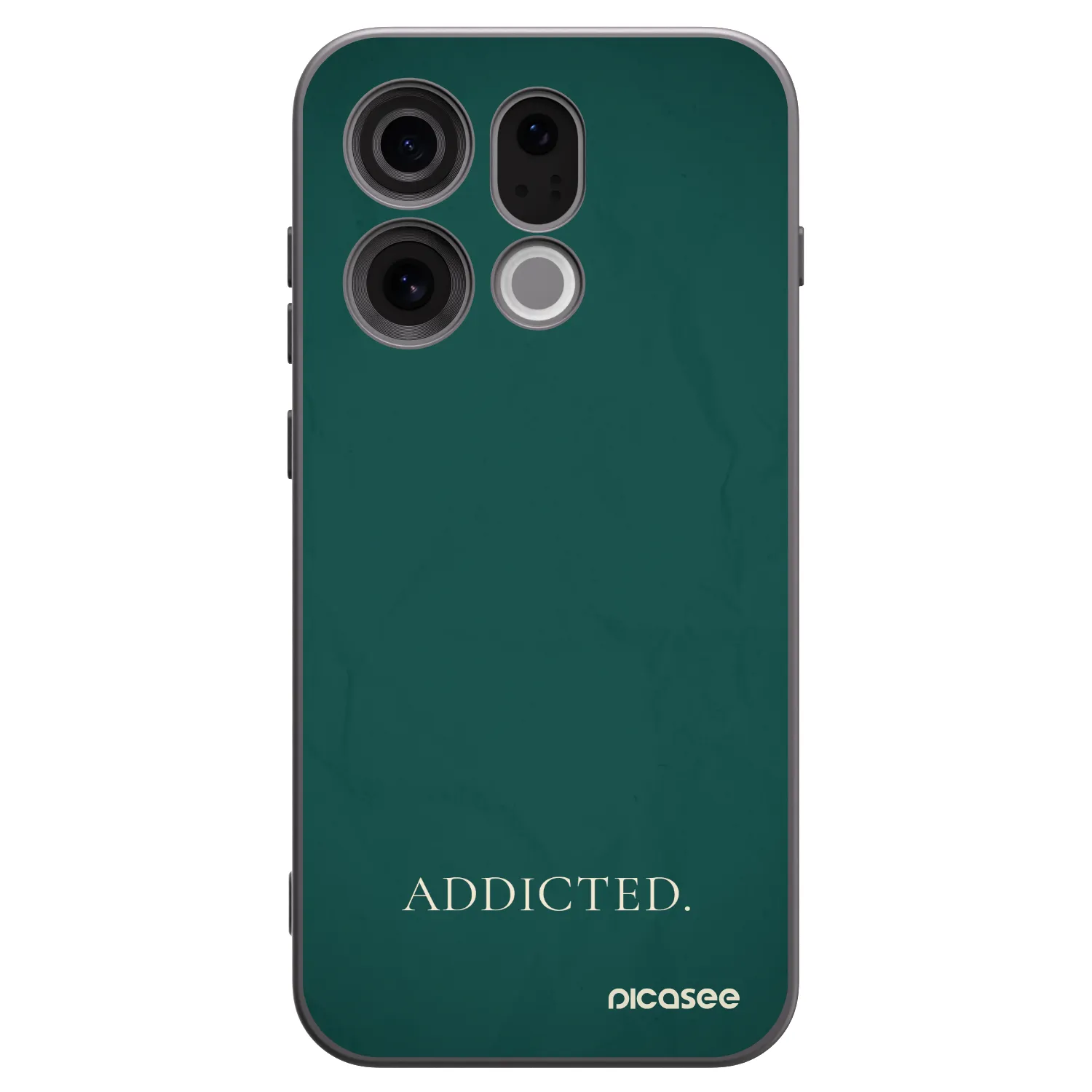Picasee silikonski črni ovitek za OPPO Find X9 - Addicted