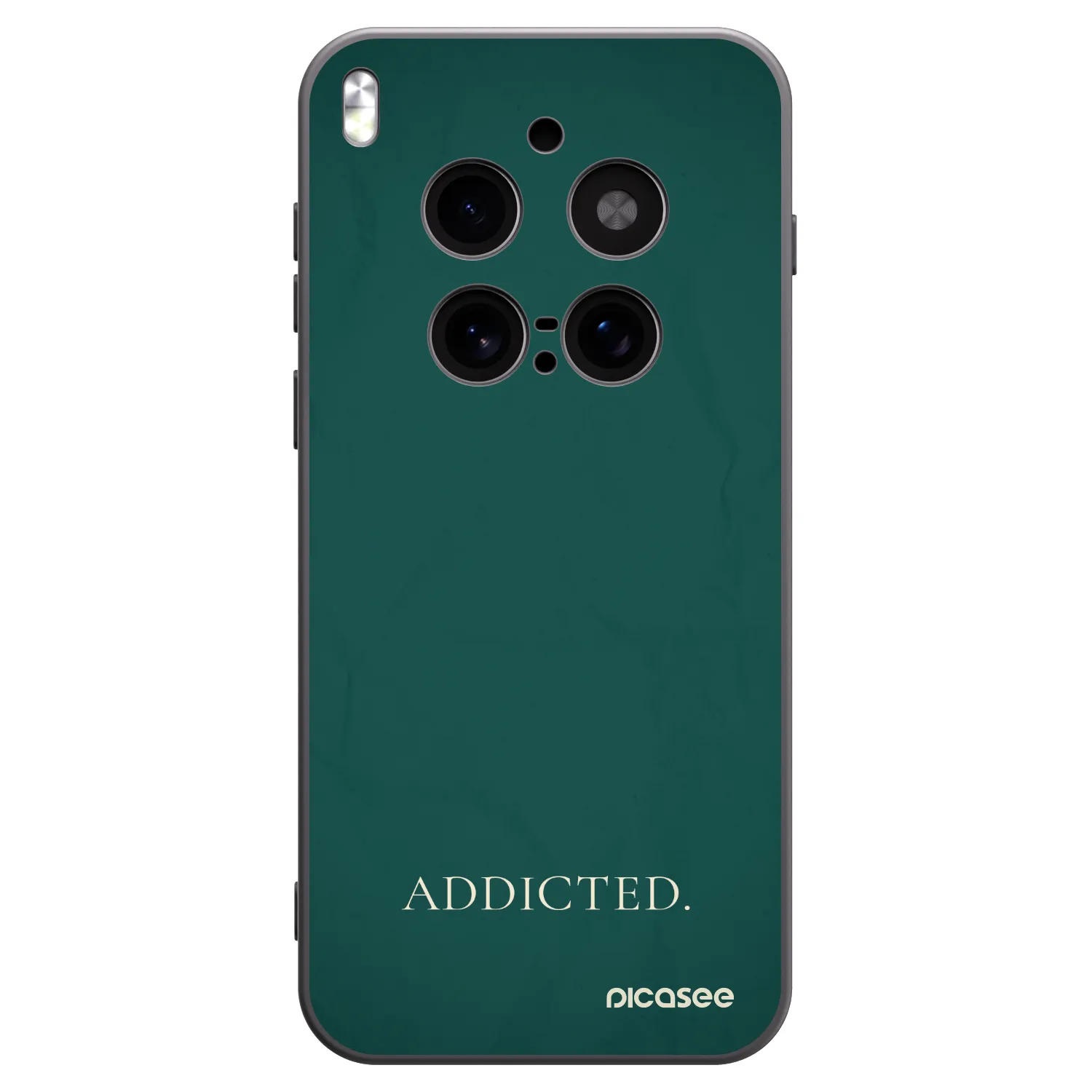 Picasee silikonski črni ovitek za Vivo X300 Pro - Addicted