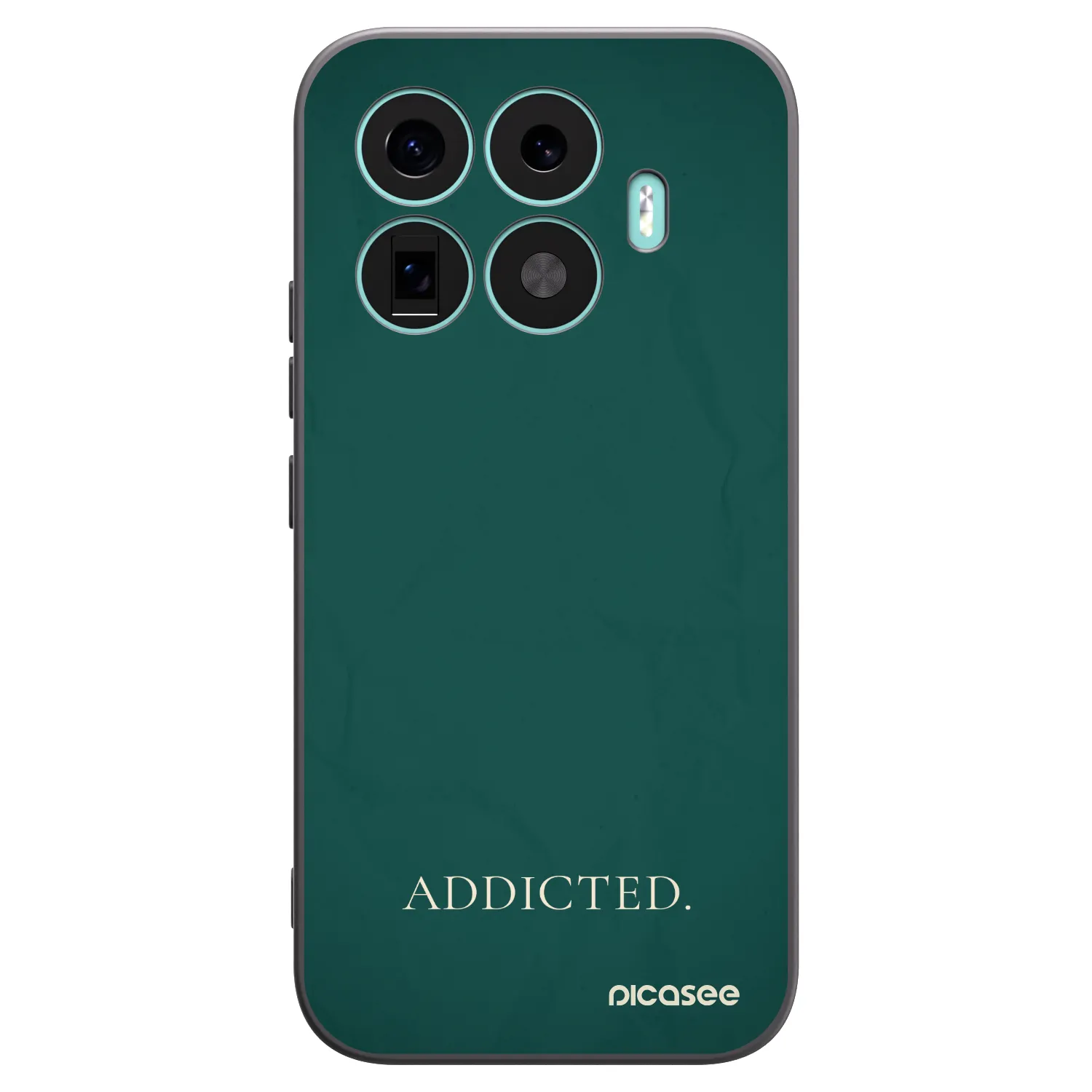 Picasee silikonski črni ovitek za Xiaomi 17T - Addicted