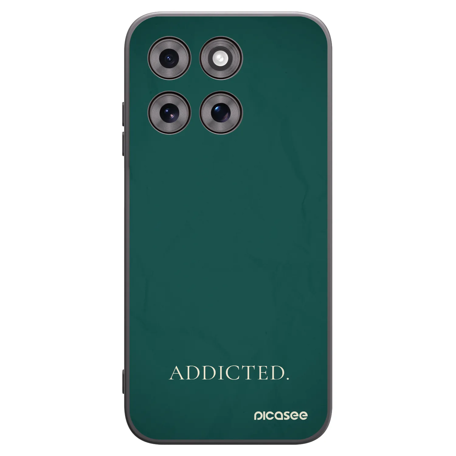 Picasee silikonski črni ovitek za Motorola Moto G77 - Addicted