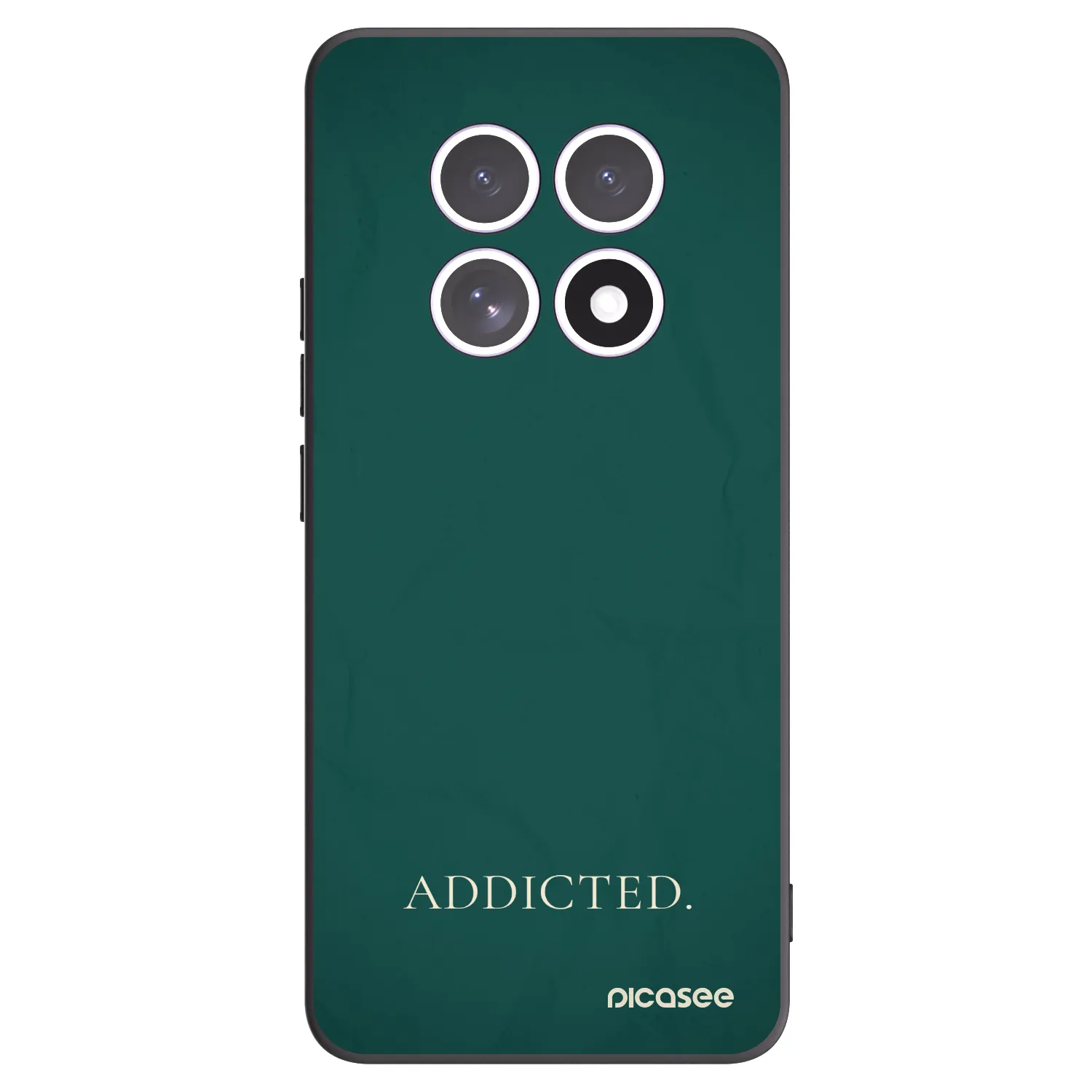 Picasee silikonski črni ovitek za Xiaomi Redmi Note 15 5G - Addicted