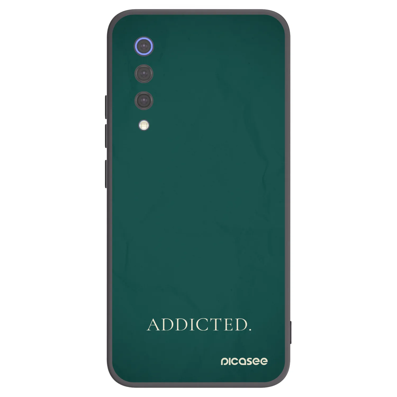 Picasee silikonski črni ovitek za Xiaomi Mi 9 SE - Addicted