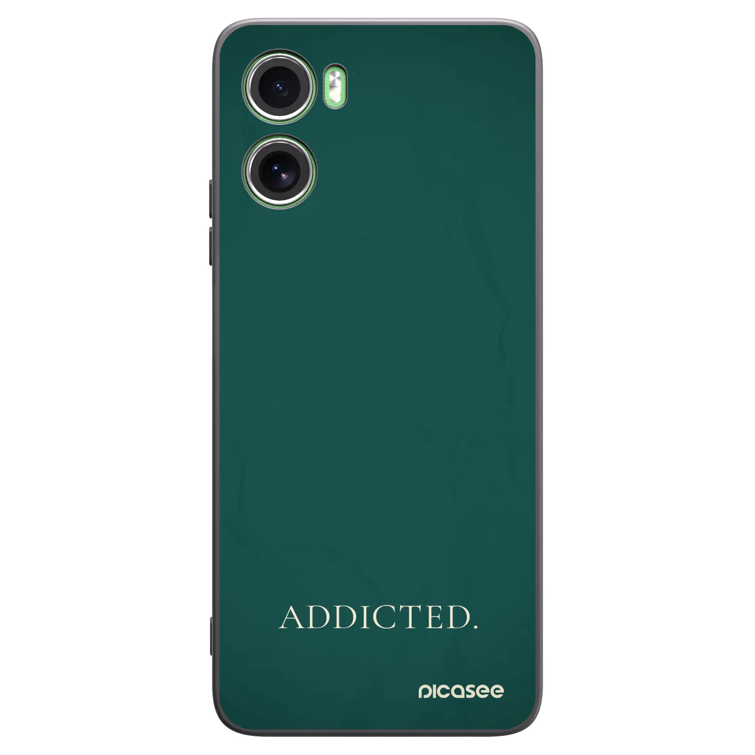 Picasee silikonski črni ovitek za Motorola Moto G06 - Addicted