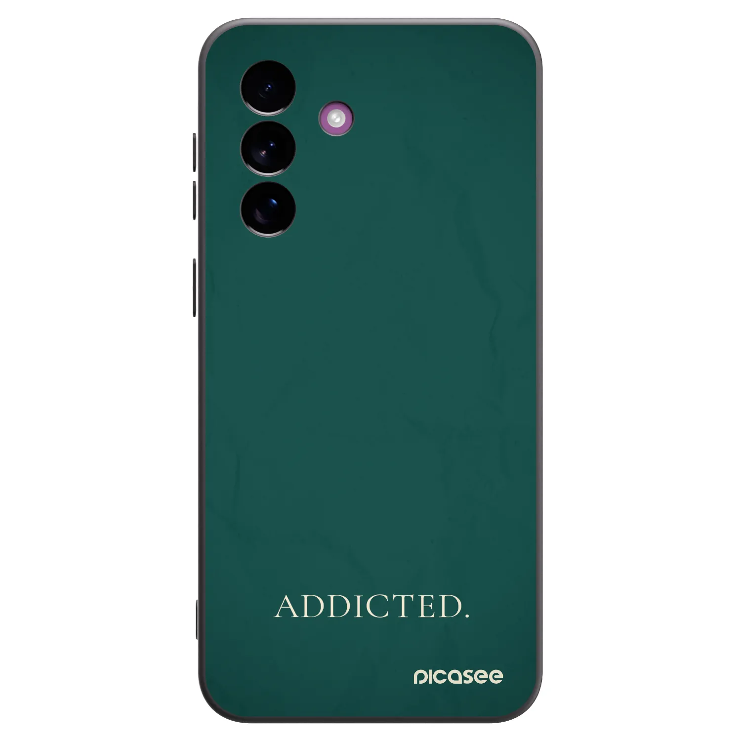 Picasee silikonski črni ovitek za Samsung Galaxy A37 - Addicted