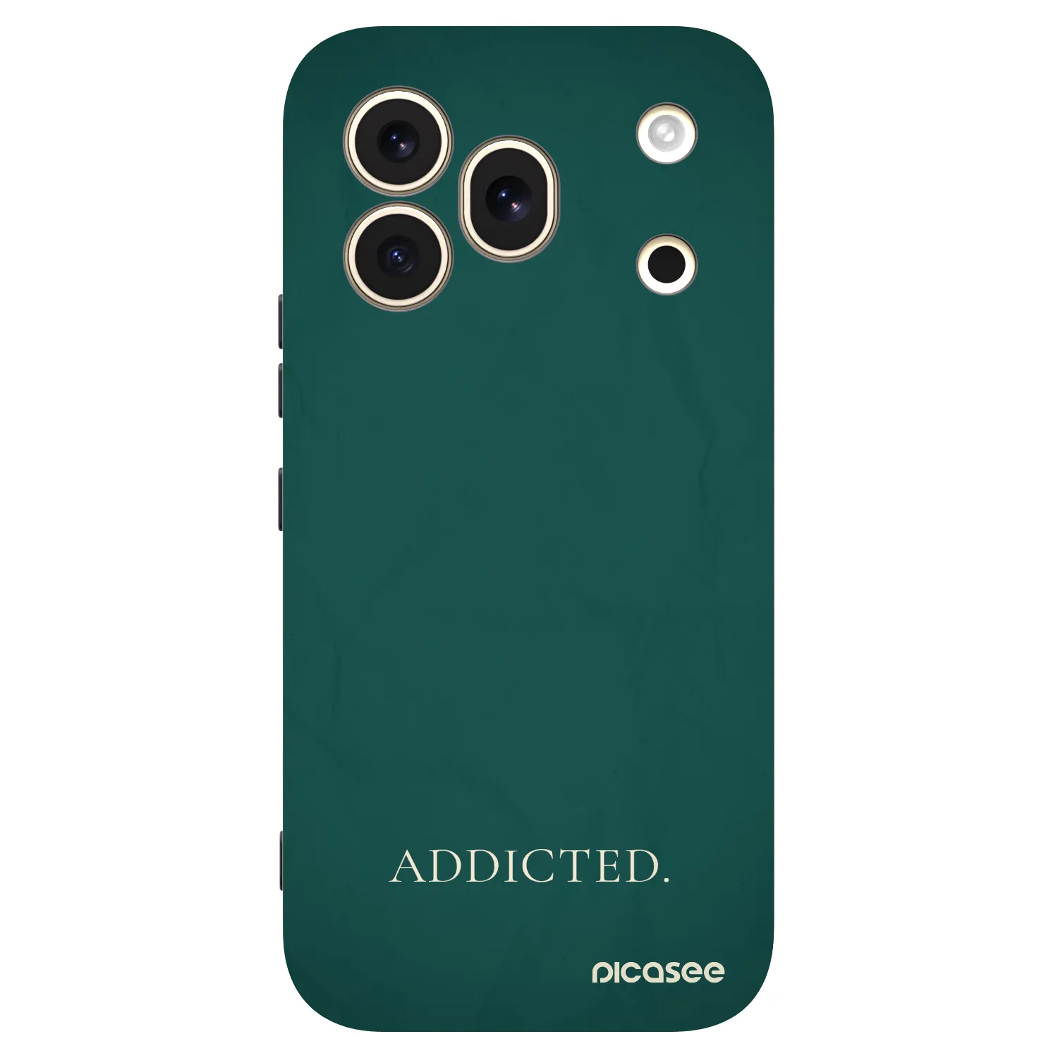 Picasee silikonski črni ovitek za Honor 600 Pro - Addicted