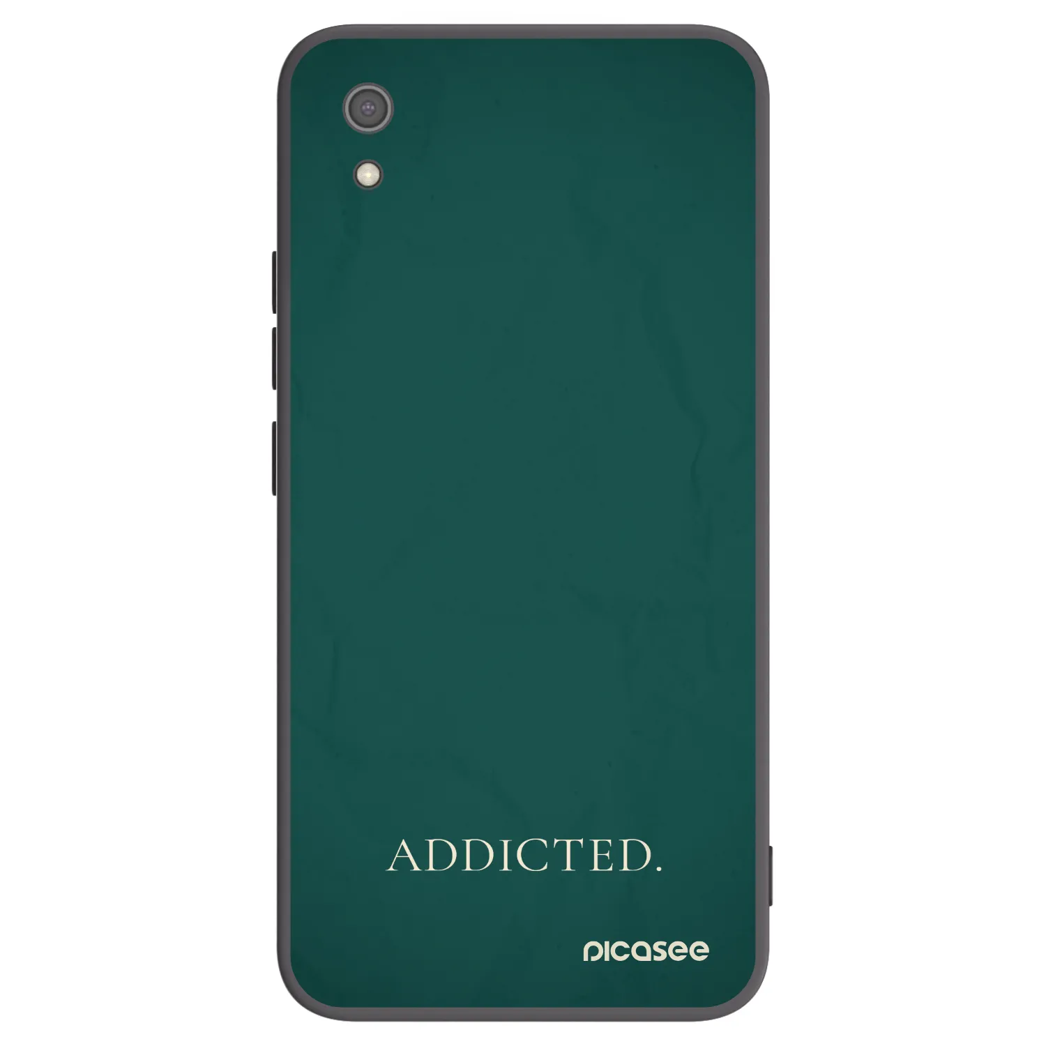 Picasee silikonski črni ovitek za Xiaomi Redmi 7A - Addicted