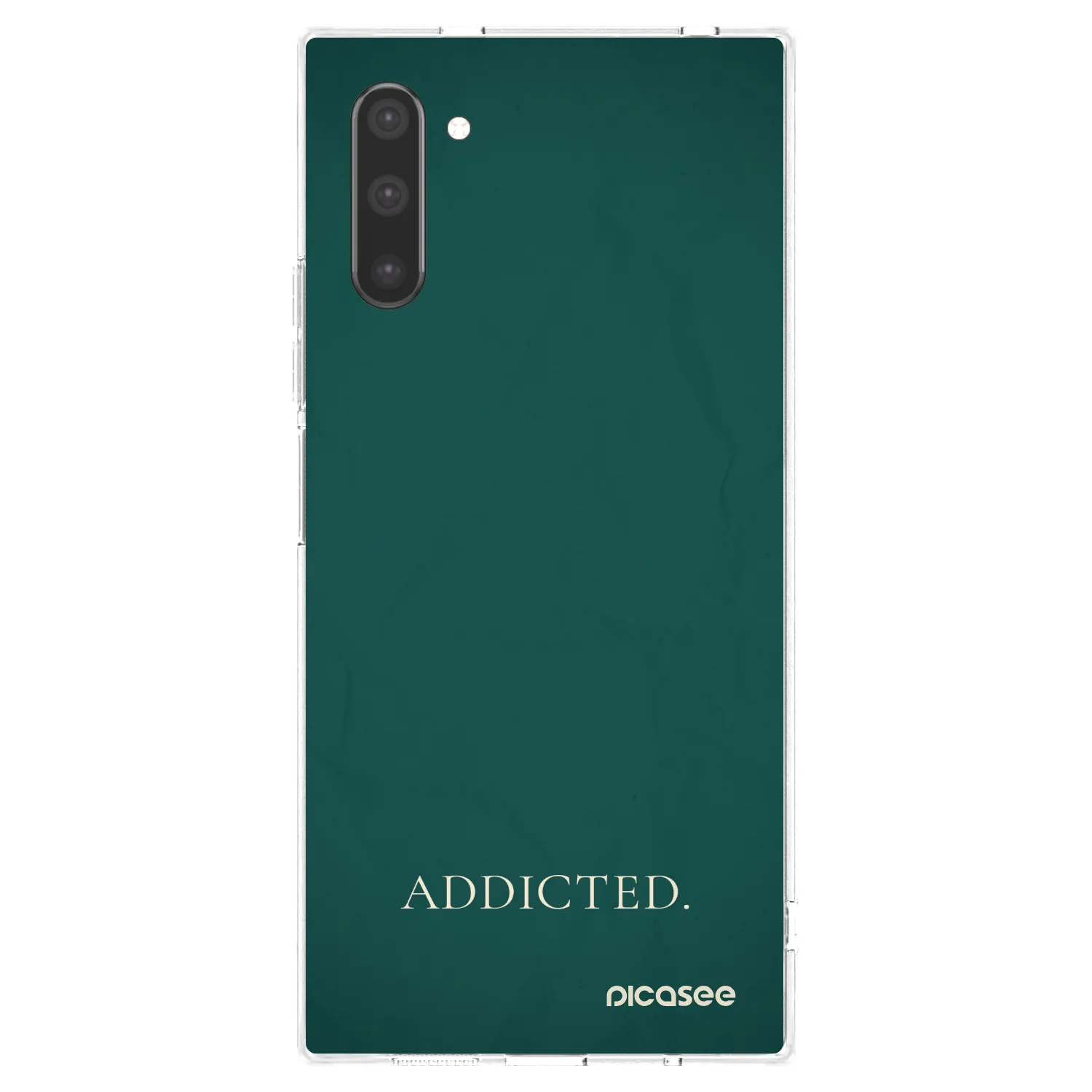 Picasee silikonski prozorni ovitek za Samsung Galaxy Note 10 N970F - Addicted