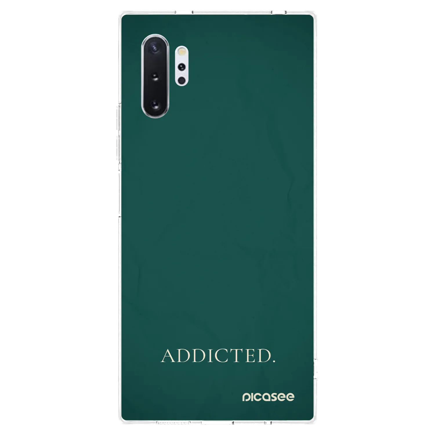 Picasee silikonski prozorni ovitek za Samsung Galaxy Note 10+ N975F - Addicted