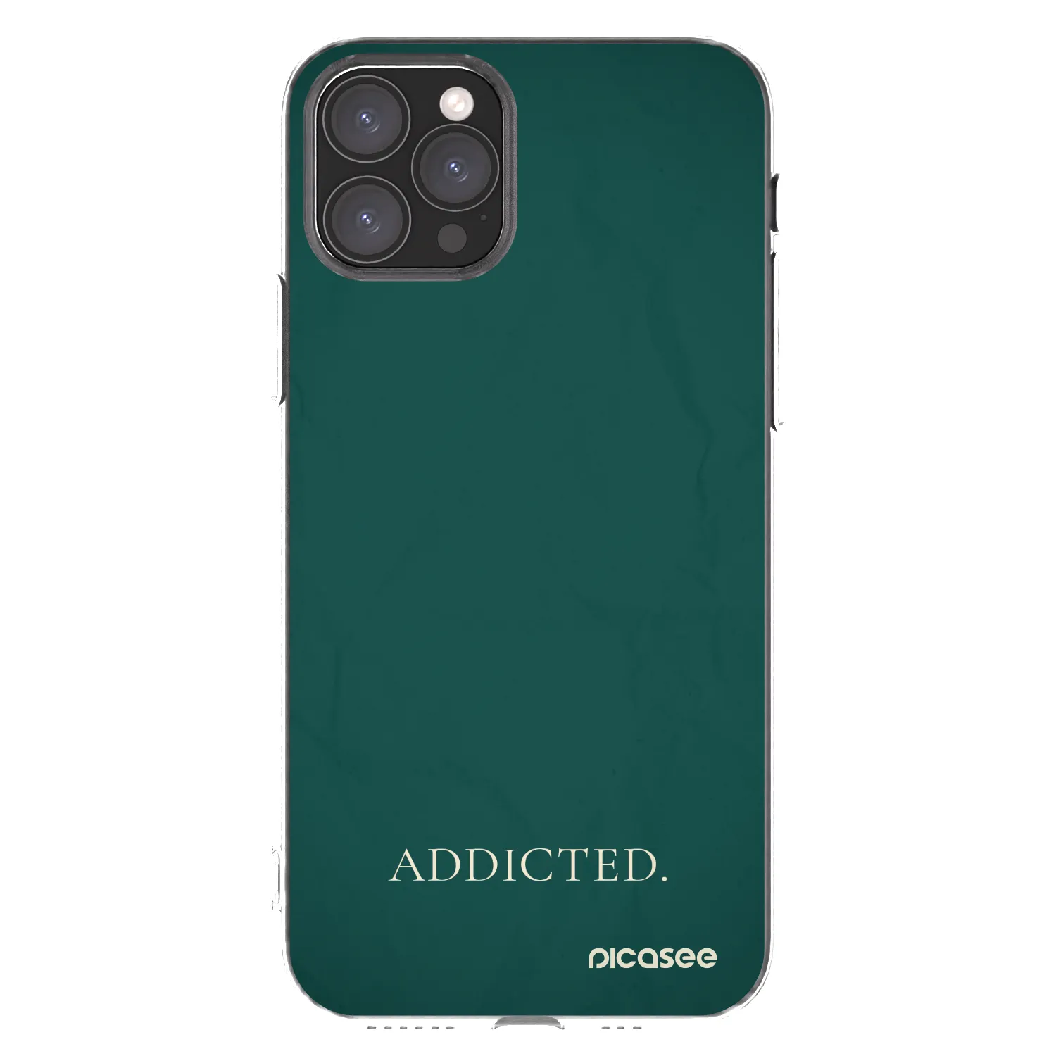 Picasee silikonski prozorni ovitek za Apple iPhone 11 Pro - Addicted