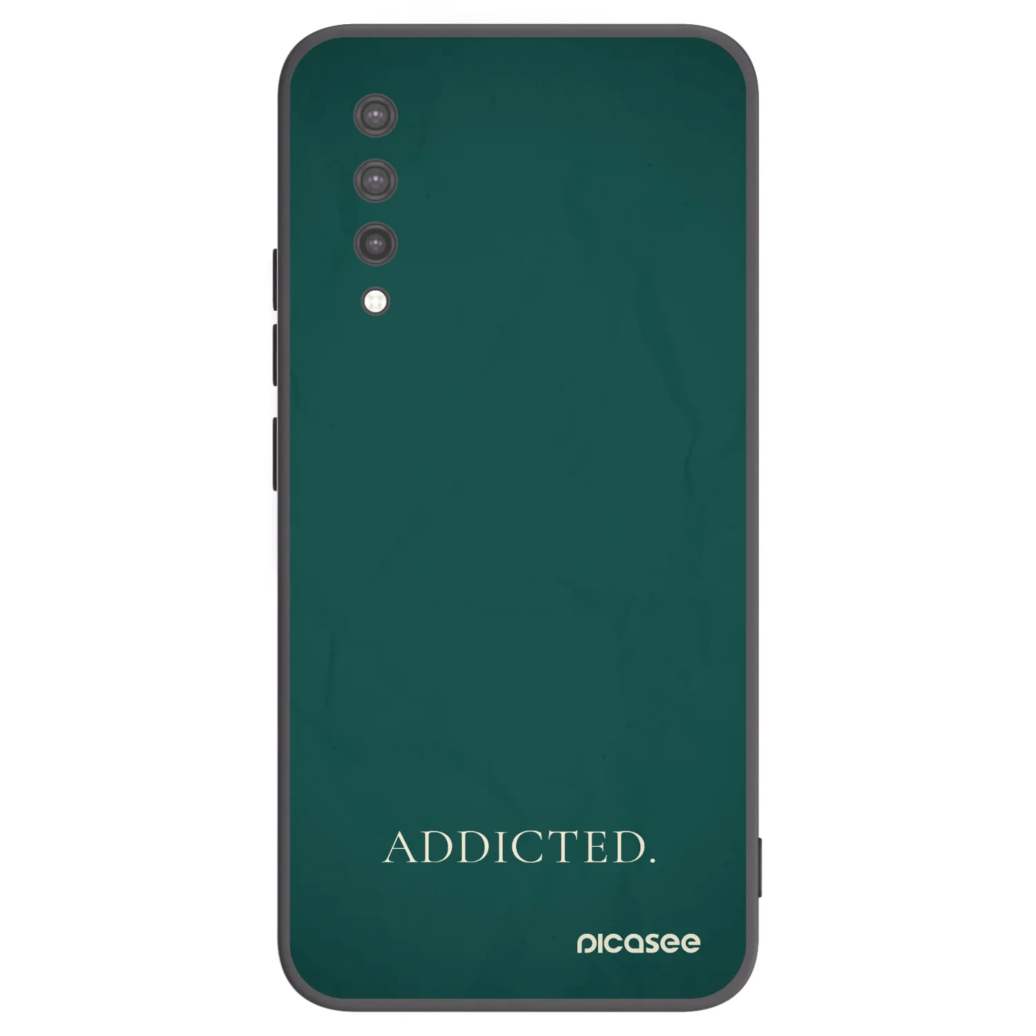 Picasee silikonski črni ovitek za Xiaomi Mi 9 Lite - Addicted