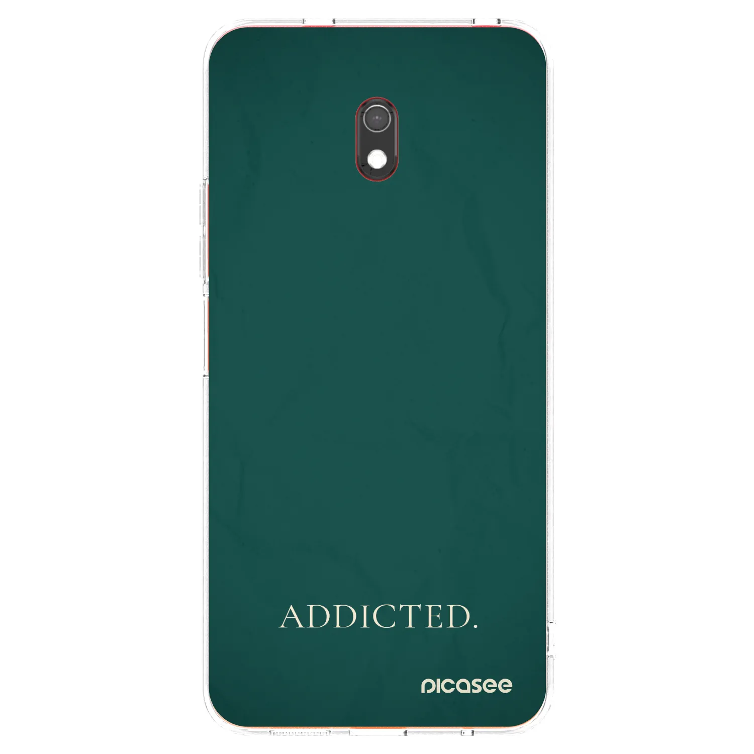 Picasee silikonski prozorni ovitek za Xiaomi Redmi 8A - Addicted