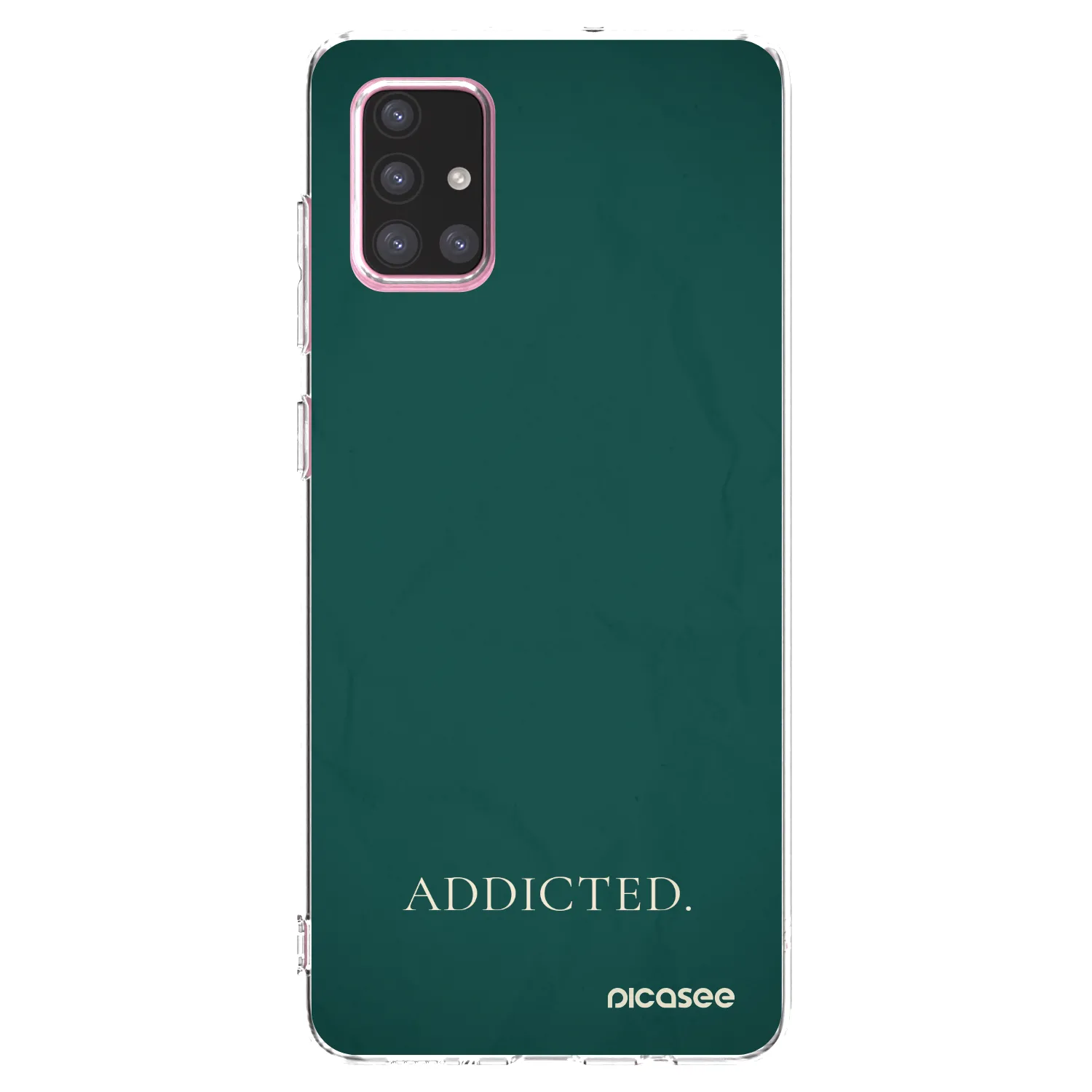 Picasee silikonski prozorni ovitek za Samsung Galaxy A71 A715F - Addicted