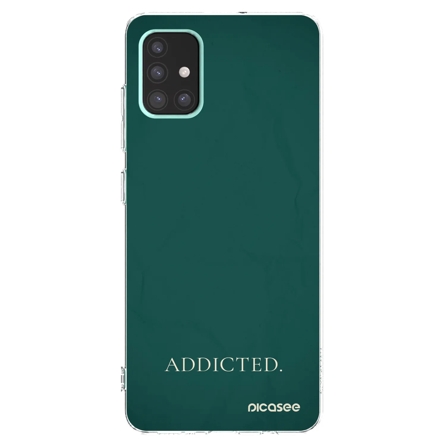 Picasee silikonski prozorni ovitek za Samsung Galaxy A51 A515F - Addicted