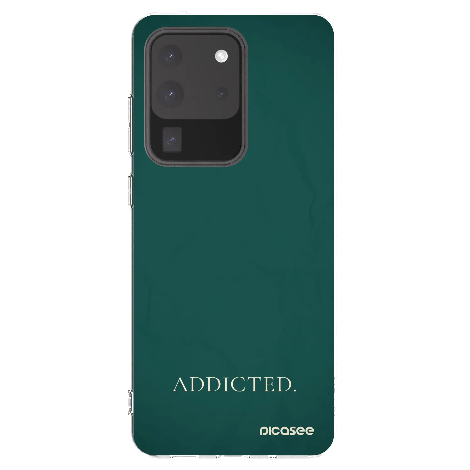 Picasee silikonski prozorni ovitek za Samsung Galaxy S20 Ultra 5G G988F - Addicted