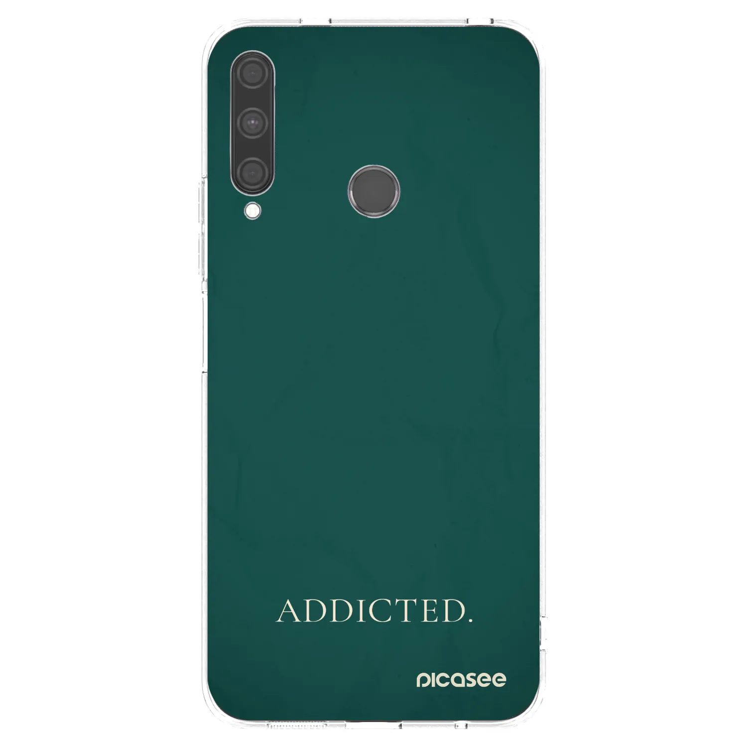 Picasee silikonski prozorni ovitek za Huawei P40 Lite E - Addicted