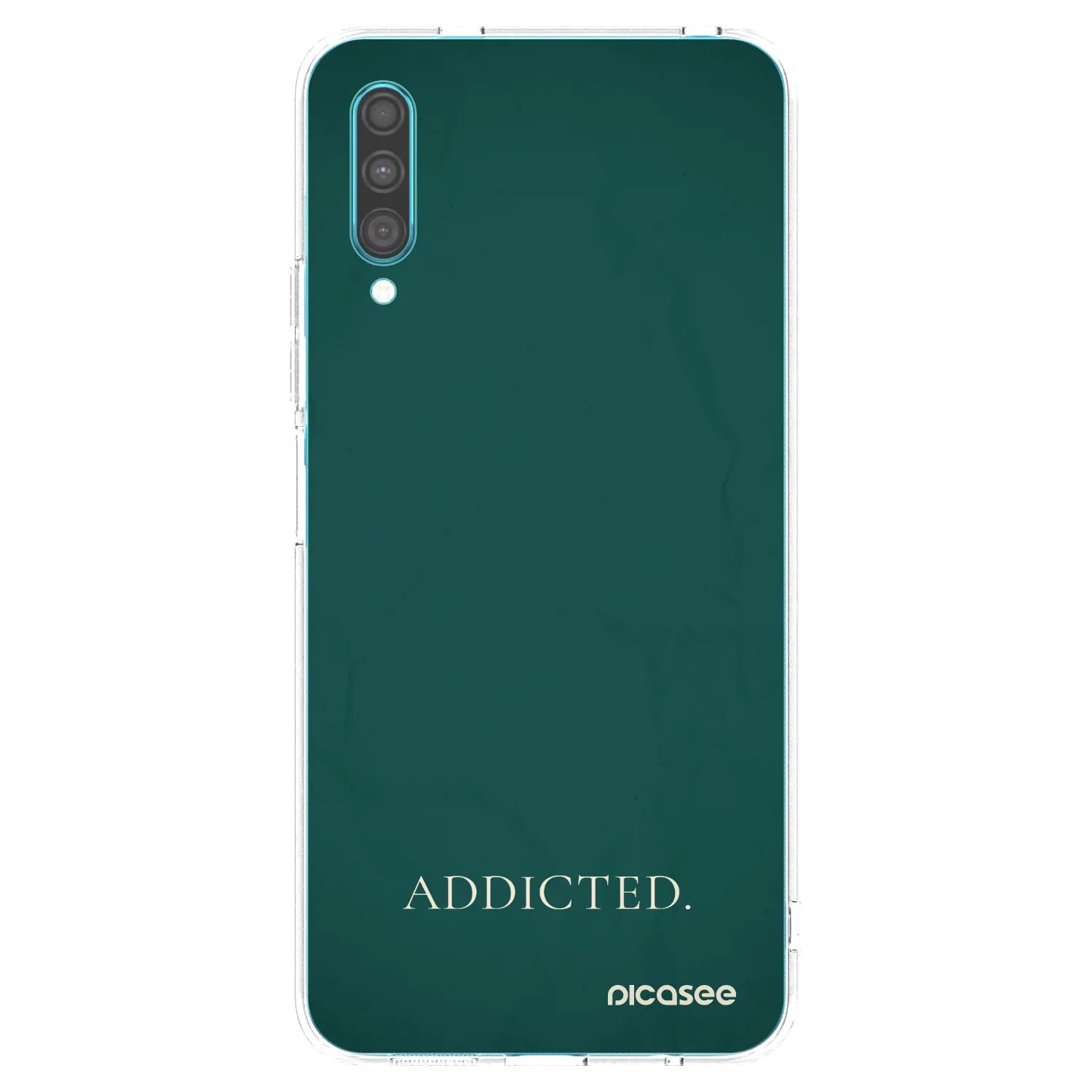 Picasee silikonski prozorni ovitek za Samsung Galaxy A30s A307F - Addicted
