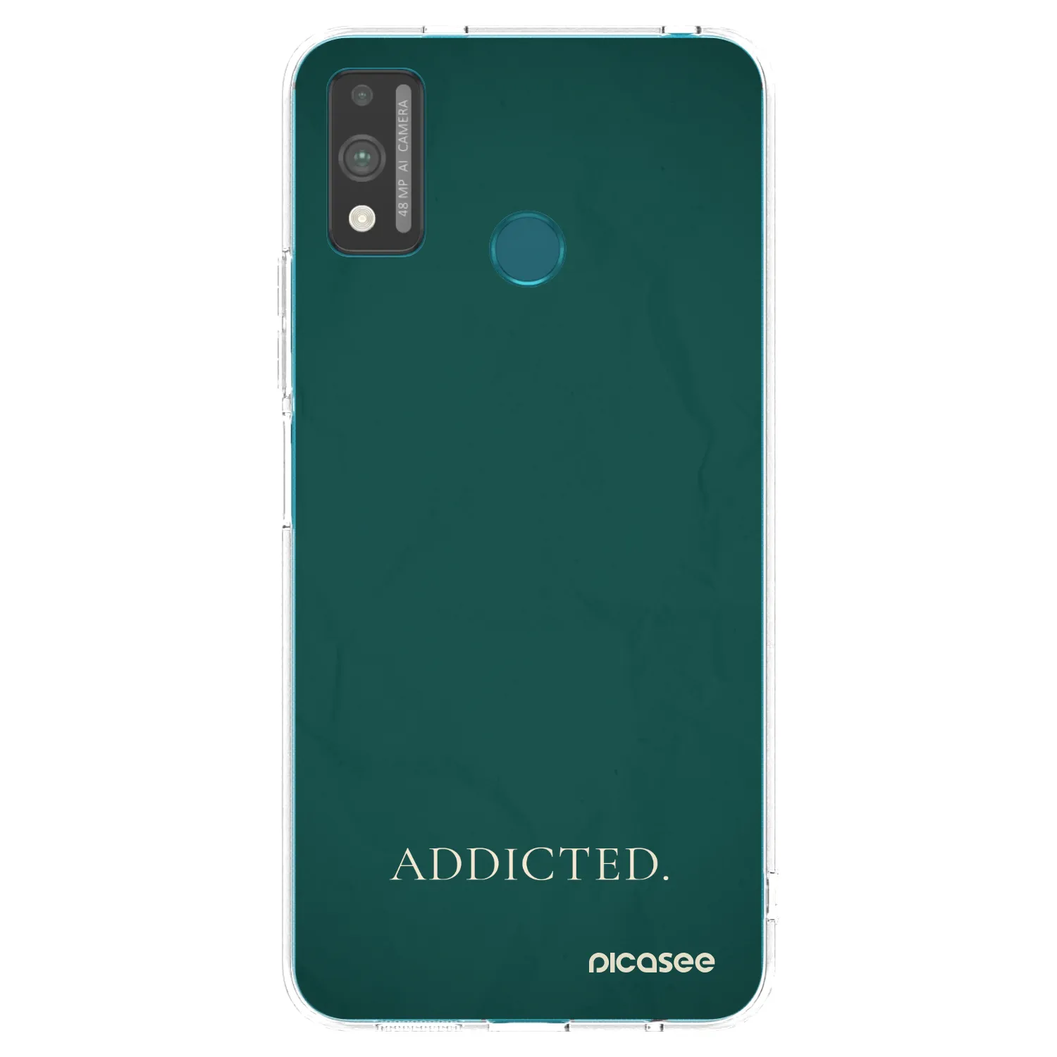 Picasee silikonski prozorni ovitek za Honor 9X Lite - Addicted