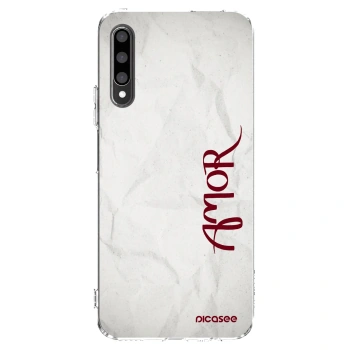 Picasee silikonski prozorni ovitek za Honor 9X Pro - Amor