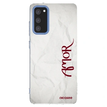 Picasee silikonski prozorni ovitek za Samsung Galaxy S20 FE - Amor