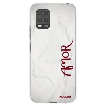 Picasee silikonski prozorni ovitek za Xiaomi Mi 10 Lite - Amor