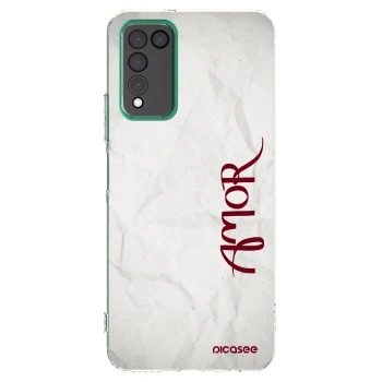 Picasee silikonski prozorni ovitek za Honor 10X Lite - Amor