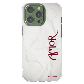 Picasee silikonski prozorni ovitek za Apple iPhone 13 Pro - Amor