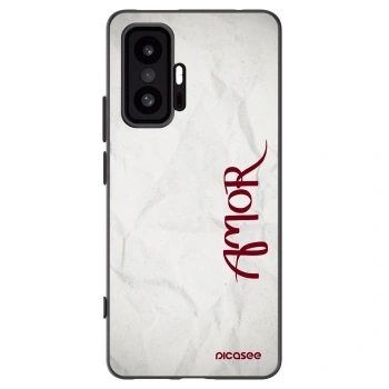 Picasee silikonski črni ovitek za Xiaomi 11T Pro - Amor