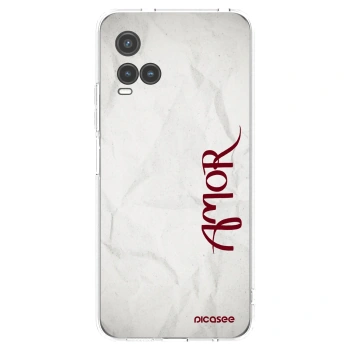 Picasee silikonski prozorni ovitek za Vivo Y33s - Amor