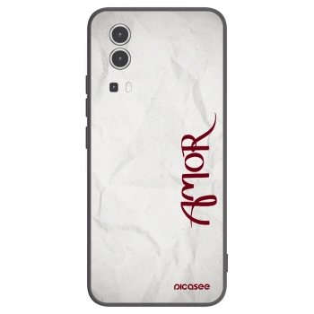 Picasee silikonski črni ovitek za Vivo Y72 5G - Amor