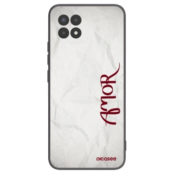 Picasee silikonski črni ovitek za Realme 8i - Amor