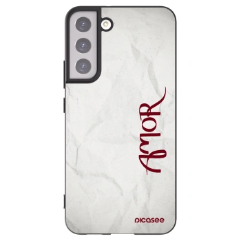 Picasee silikonski črni ovitek za Samsung Galaxy S22+ 5G - Amor