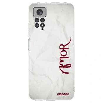 Picasee silikonski prozorni ovitek za Xiaomi Redmi Note 11 - Amor